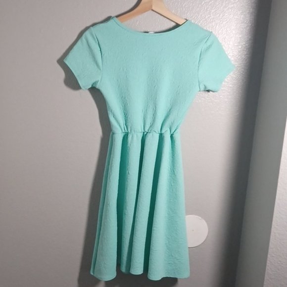 Turquoise midi dress - Picture 6 of 6